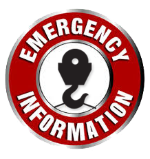Emergency crane service contact information