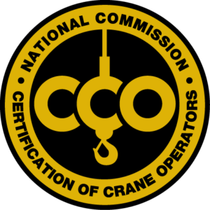 NCCCO certified crane operators logo