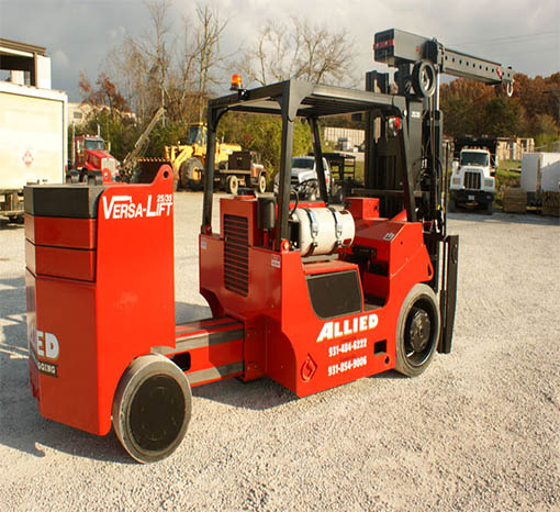 Versa Lift machinery moving